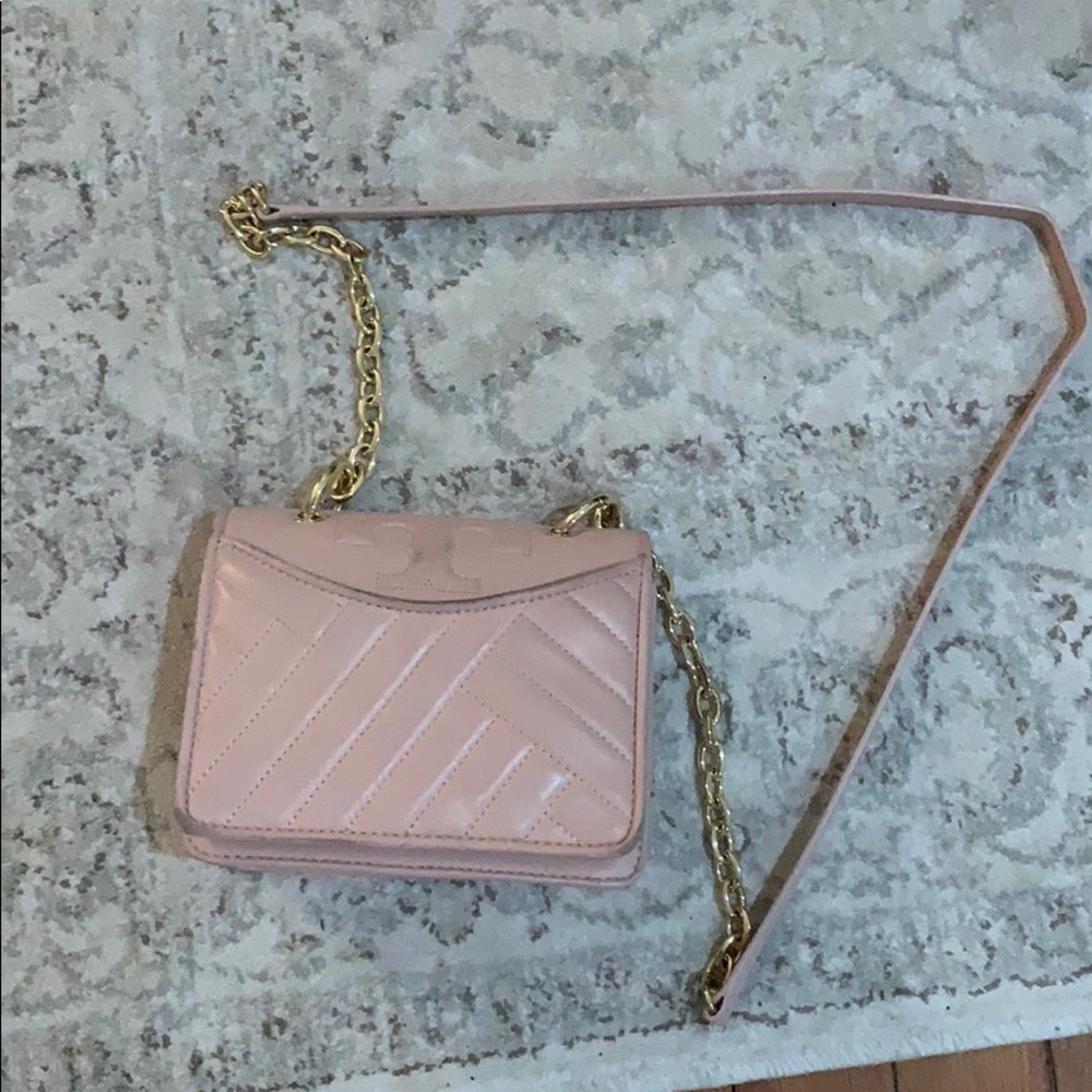 Pink Tory Burch satchel